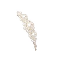 Jujia Ins Belle Perle Géométrique Perle Barrettes Clip Bang Clip Corée Du Sud Internet Star Side Clip Cheveux Accessoires sku image 3