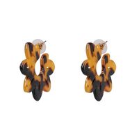 52097 Europäische Und Amerikanische Grenz Überschreitende Neue Ohrringe Kreative Sonnenblume Einfache Und Modische Acryl Ohrringe sku image 6