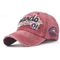 Cotton Orlando Embroidered Letter Hat Zl190506120335 main image 11
