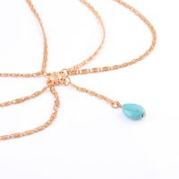 Retro Water Droplets Iron Wholesale Necklace main image 6