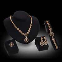 Womens Rhinestone-studded Alloy Jewelry Set Xs190506120377 main image 3