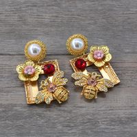 Womens Insect Plating Alloy Earrings Nt190506120403 main image 5