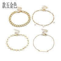 Europe Et En Amérique Croix Frontière Mode Ornement Multi-élément Personnalité Creative Style Exagéré Bracelet Perle Multi-couche Combinaison Bracelet Pour Les Femmes main image 12