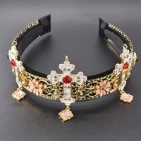 Womens Floral Plating Alloy Hair Accessories Nt190506120413 main image 3