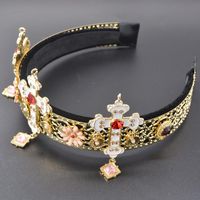 Womens Floral Plating Alloy Hair Accessories Nt190506120413 main image 5