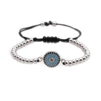 Moda Unisex Copper Bead Weaving Eye Titanium Steel Pulseras Y Amp; Brazaletes Yl190506120480 main image 2