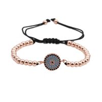 Fashion Unisex  Copper Bead Weaving Eye Titanium Steel Bracelets &amp; Bangles Yl190506120480 main image 5