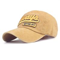 De Haute Qualité De Lavage Bouchon Hommes Et Femmes Printemps Et D'été Best-seller En Europe Et Amérique Baseball Cap Polyvalent Occasionnel Brodé Casquette À Visière sku image 1