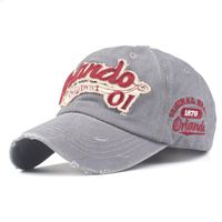 Cotton Orlando Embroidered Letter Hat Zl190506120335 sku image 6