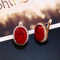 Womens Geometric Gemstone Alloy Other Earrings Nhas120504 main image 11