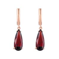 2022 Sommer Neuen Stil Zirkon Schmuck Rose Gold Wasser Tropfen Ohrringe Ohrringe Frauen Einfache Kleine Ohr Haken Erp95 main image 13