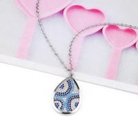 Womens Devils Eye With Zircon Copper Plated 18k Alloy Simple Necklaces Nhas120516 main image 4