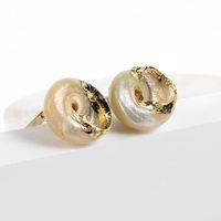 Womens Conch Fashion Trend Geometric Holiday Style  Shell Ruo Long Jewelry Earrings Nhll120561 main image 4