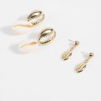 Womens Shell Creative Ocean Wind Alloy  Alloy Earrings Nhll120578 main image 3