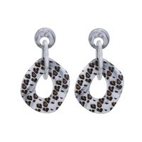 Nouveau Acrylique Spot Boucles D'oreilles Géométrique Boucle Acétate Boucles D'oreilles Personnalité Simple Et Populaire De Mode De Résine Boucles D'oreilles main image 7