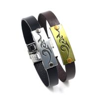 Unisex Geometric Leather Bracelets &amp; Bangles Nhhm120651 main image 1