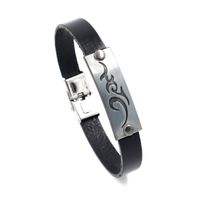 Unisex Geometric Leather Bracelets &amp; Bangles Nhhm120651 main image 3