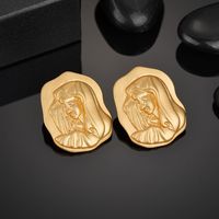 Womens Geometry Electroplating Alloy Earrings Nhbq120659 main image 6