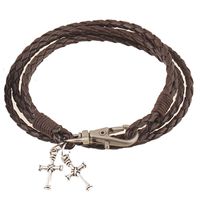 Unisex Geometric Artificial Leather Hand Made  Bracelets &amp; Bangles Nhpk120786 main image 1