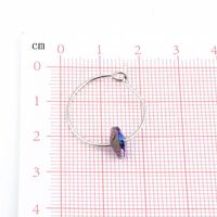 Trendy Simple Color Zircon Heart Pendant Earrings Nhgo125128 main image 6