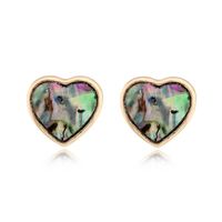 Womens Pattern Natural Stone Alloy Earrings Nhgo125185 sku image 2