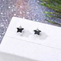 Womens Small And Exquisite Tower Magnet Irregular Magnets Earrings Nhgo125186 sku image 2