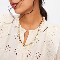 Womens Simple Ethnic Style Shell  Necklaces Nhjj126337 main image 3