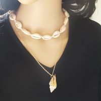 Womens Marine Life Accessories Alloy Shell Necklaces Nhjj126346 main image 6