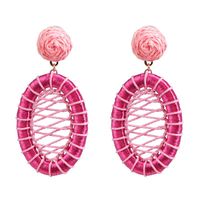 Womens Geometric Large Circle Hollowed Out Earrings Nhjj126433 main image 9