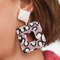 Womens Geometric Beads Earrings Nhjj126477 main image 1