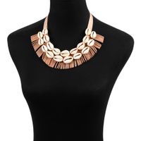 Trend Creative Shell Scallop Conch Combination Necklaces Nhjq126490 main image 3