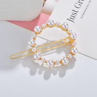 Simple And Creative Beads Love Crown Hair Clip Nhbq126514 main image 9