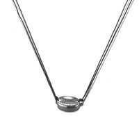 Womens Shell Plating Alloy Necklaces Nhgy126334 sku image 1