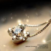 Womens Crown Electroplated Alloy Necklaces Nhlj126448 sku image 1