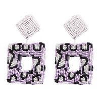 Womens Geometric Beads Earrings Nhjj126477 sku image 1