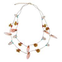 Trend Creative Shell Scallop Conch Combination Necklaces Nhjq126490 sku image 2