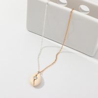 Womens Shell With Rhinestones Plating Alloy Necklaces Nhnz126575 main image 5