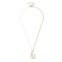 Womens Shell With Rhinestones Plating Alloy Necklaces Nhnz126575 main image 6