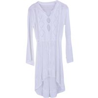 ¡novedad Europea Y Americana! Vestido De Punto Ahuecado, Chaqueta De Playa De Manga Acampanada, Blusa De Bikini Sexy, Ropa De Baño De Protección Solar, Traje De Baño main image 10