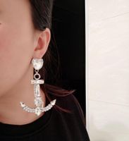 Womens Fashion Anchor Love Cross Earrings Nhwk126973 main image 6