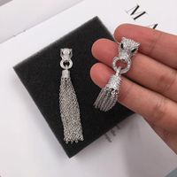 Womens Fashion Alloyen Leaves Rhinestone Earrings Nhwk126982 main image 6