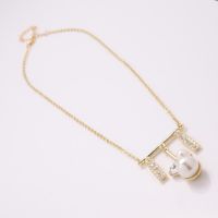 Womens Tassel Plating Alloy Necklaces Nhxs127298 main image 3