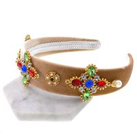 Womens Floral Plating Alloy Hair Accessories Nhnt127323 main image 3