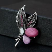 Womens Floral Rhinestone Alloy Brooches Nhdr127386 main image 5