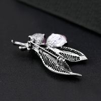 Womens Floral Rhinestone Alloy Brooches Nhdr127386 main image 6