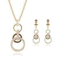 Womens Rhinestone Alloy Jewelry Sets Nhxs127414 main image 1