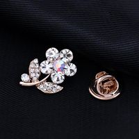Womens Floral Plating Alloy Brooches Nhdr127447 main image 3