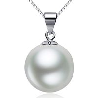 925 Sterling Silber Halskette Mode Perle Muschel Perlen Anhänger Event Specials Koreanischer Schmuck Großhandel Silbers Chmuck main image 1