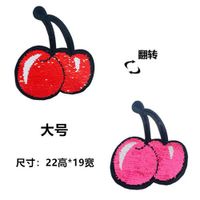 Two-color Flipable Cherry Children S Wear Sequins Nhlt127506 main image 3