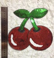 Cute Cherry Cloth Stickers Sequins Embroidered Cloth Stickers Nhlt127512 main image 5